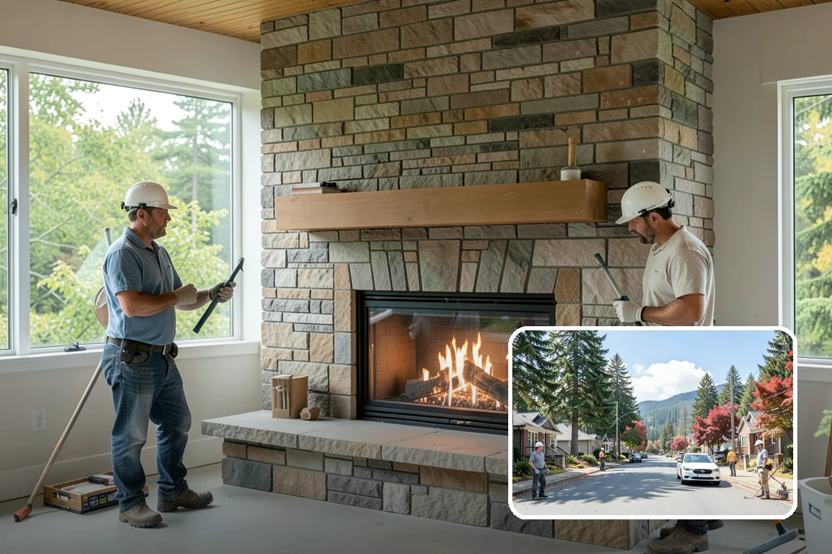 Home Renovation in Hunts Point, King County, WA - Renewed surfaces and systems that feel brand new