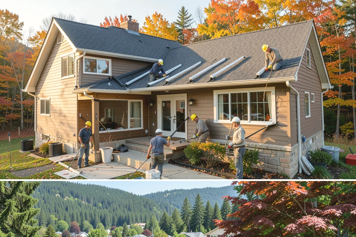 Home Renovation in Index, Snohomish County, WA - Whole-home renovations are well suited to the wetter months when families prefer to focus improvement dollars on interior comfort.