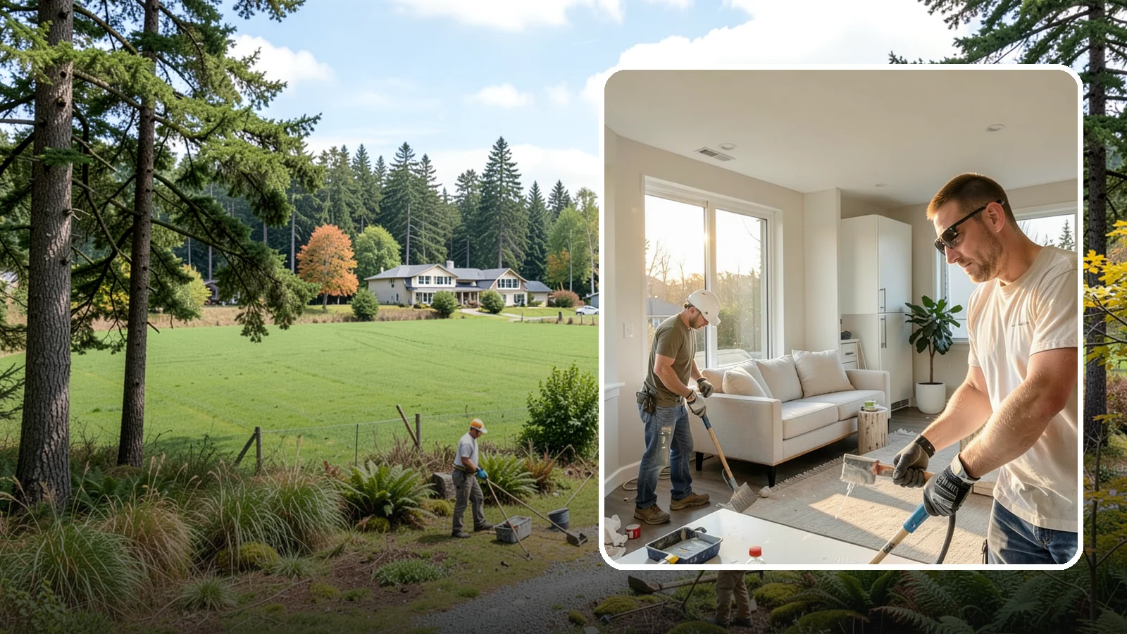 Home Renovation in Lyman, Skagit County, WA - Comprehensive home renovation that restores dated Puget Sound homes to fresh, efficient, and comfortable living spaces.