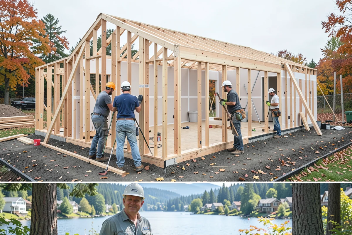 Home Renovation in Milton, King County, WA - Whole-home renovations are well suited to the wetter months when families prefer to focus improvement dollars on interior comfort.