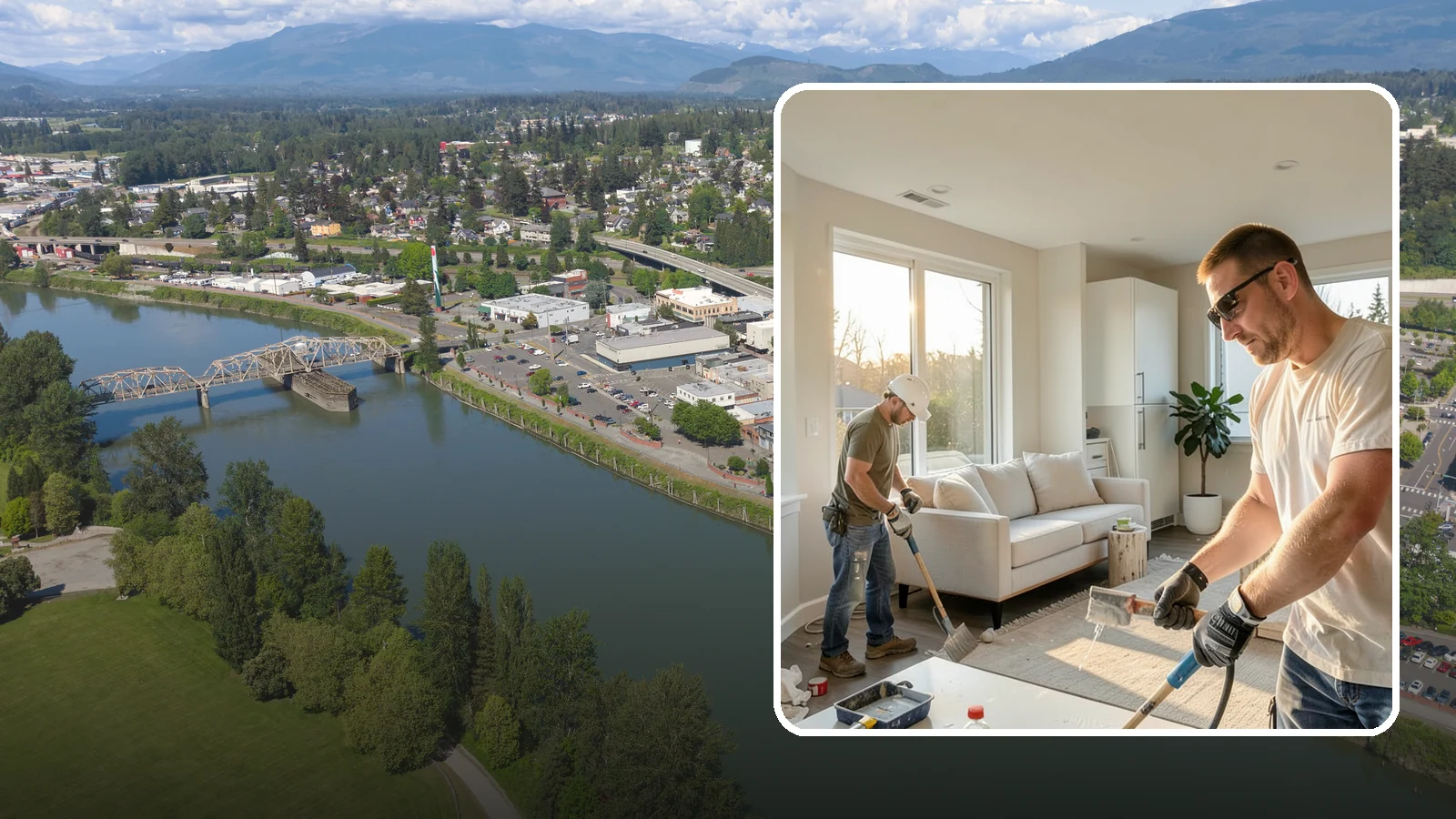 Home Renovation in Mount Vernon, Skagit County, WA - Comprehensive home renovation that restores dated Puget Sound homes to fresh, efficient, and comfortable living spaces.