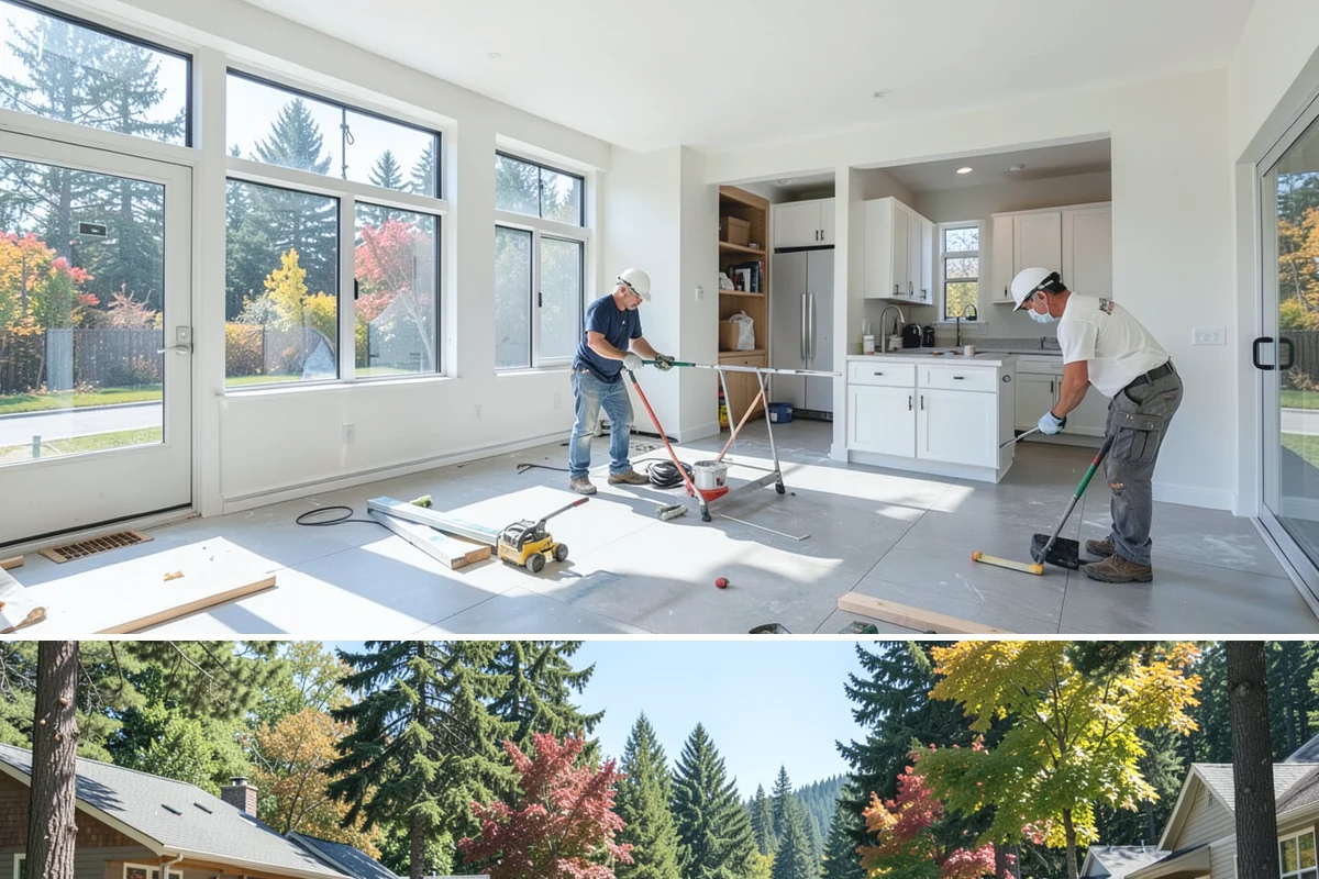 Home Renovation in Orting, Pierce County, WA - Whole-home renovations are well suited to the wetter months when families prefer to focus improvement dollars on interior comfort.