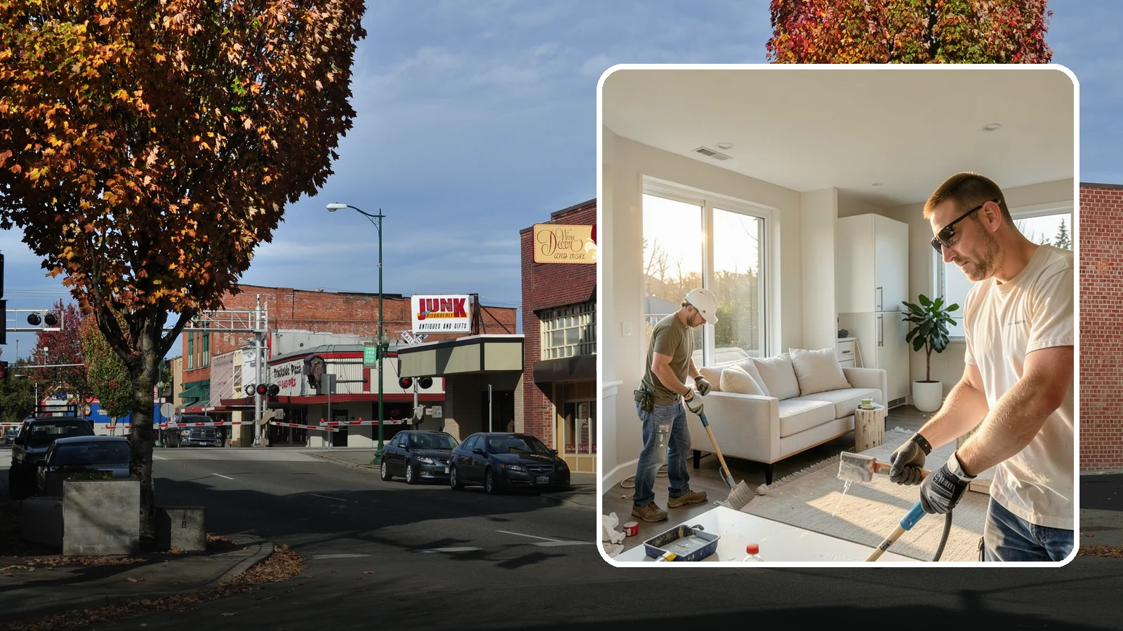 Home Renovation in Puyallup, Pierce County, WA - Comprehensive home renovation that restores dated Puget Sound homes to fresh, efficient, and comfortable living spaces.