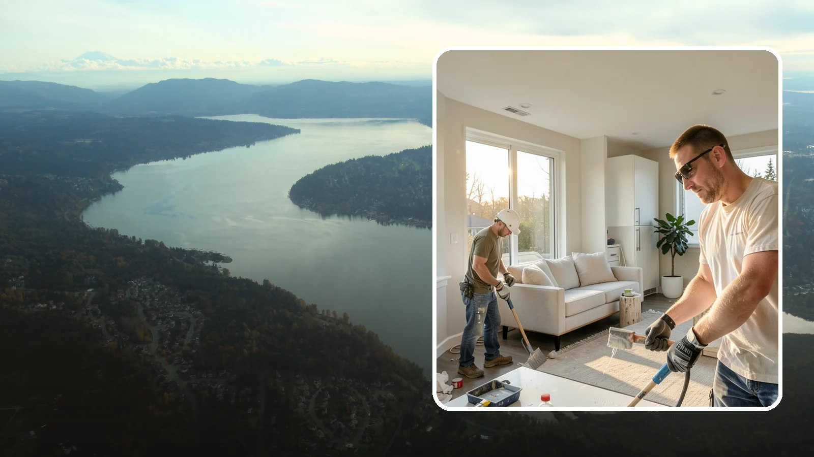 Home Renovation in Sammamish, King County, WA - Comprehensive home renovation that restores dated Puget Sound homes to fresh, efficient, and comfortable living spaces.