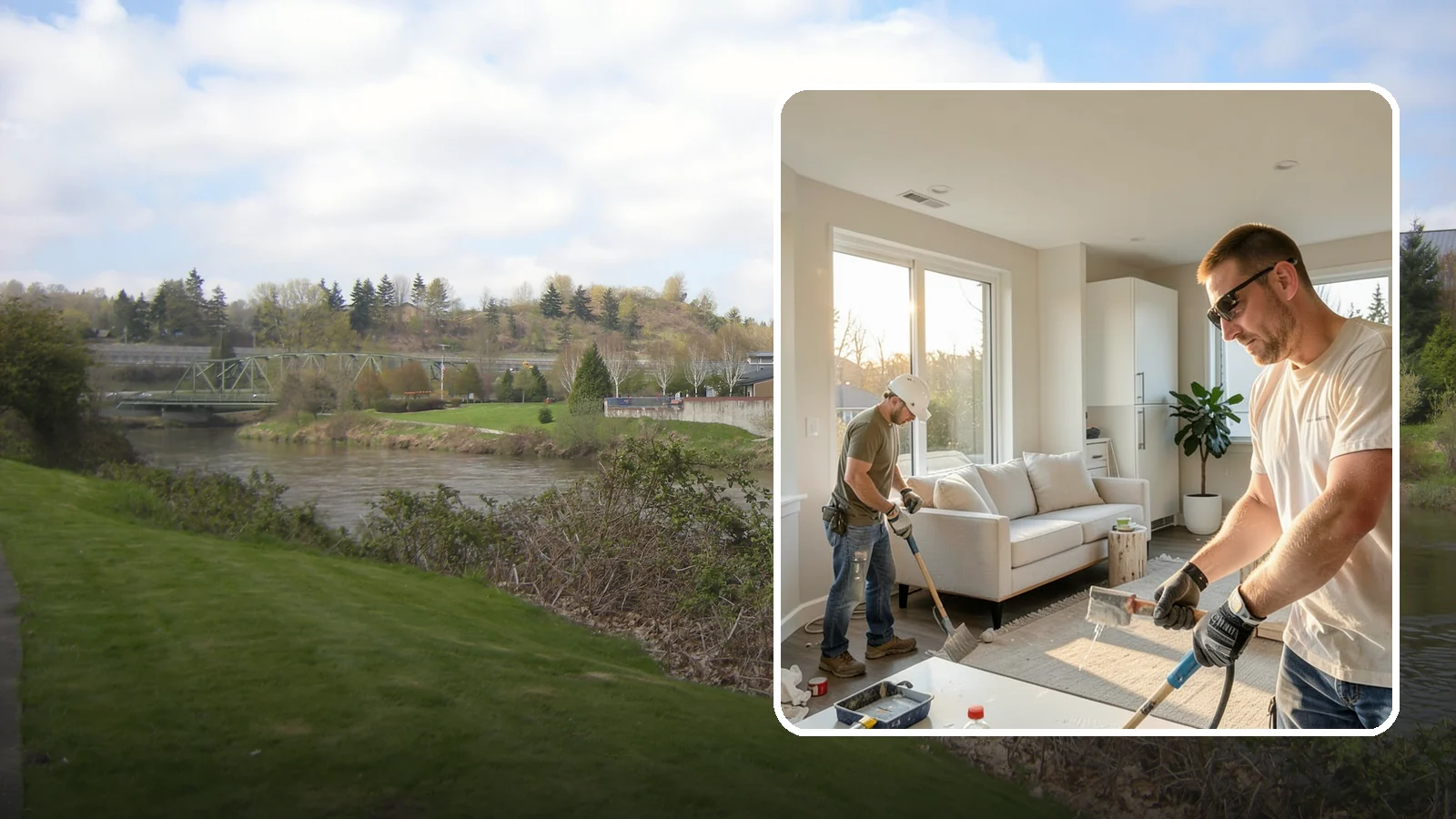 Home Renovation in Tukwila, King County, WA - Comprehensive home renovation that restores dated Puget Sound homes to fresh, efficient, and comfortable living spaces.