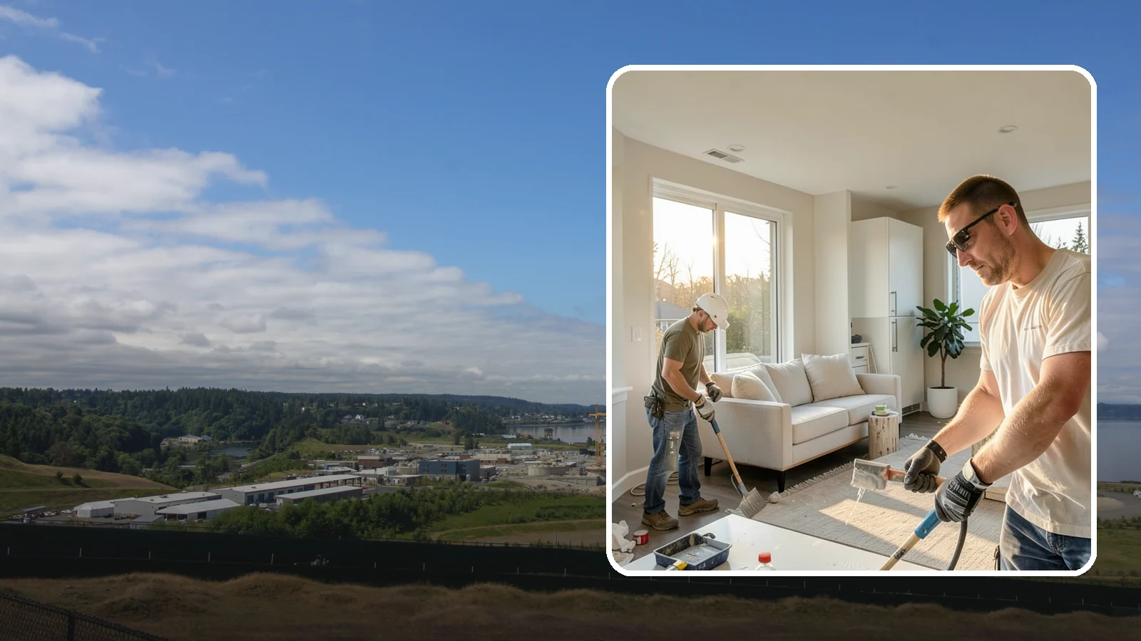Home Renovation in University Place, Pierce County, WA - Comprehensive home renovation that restores dated Puget Sound homes to fresh, efficient, and comfortable living spaces.