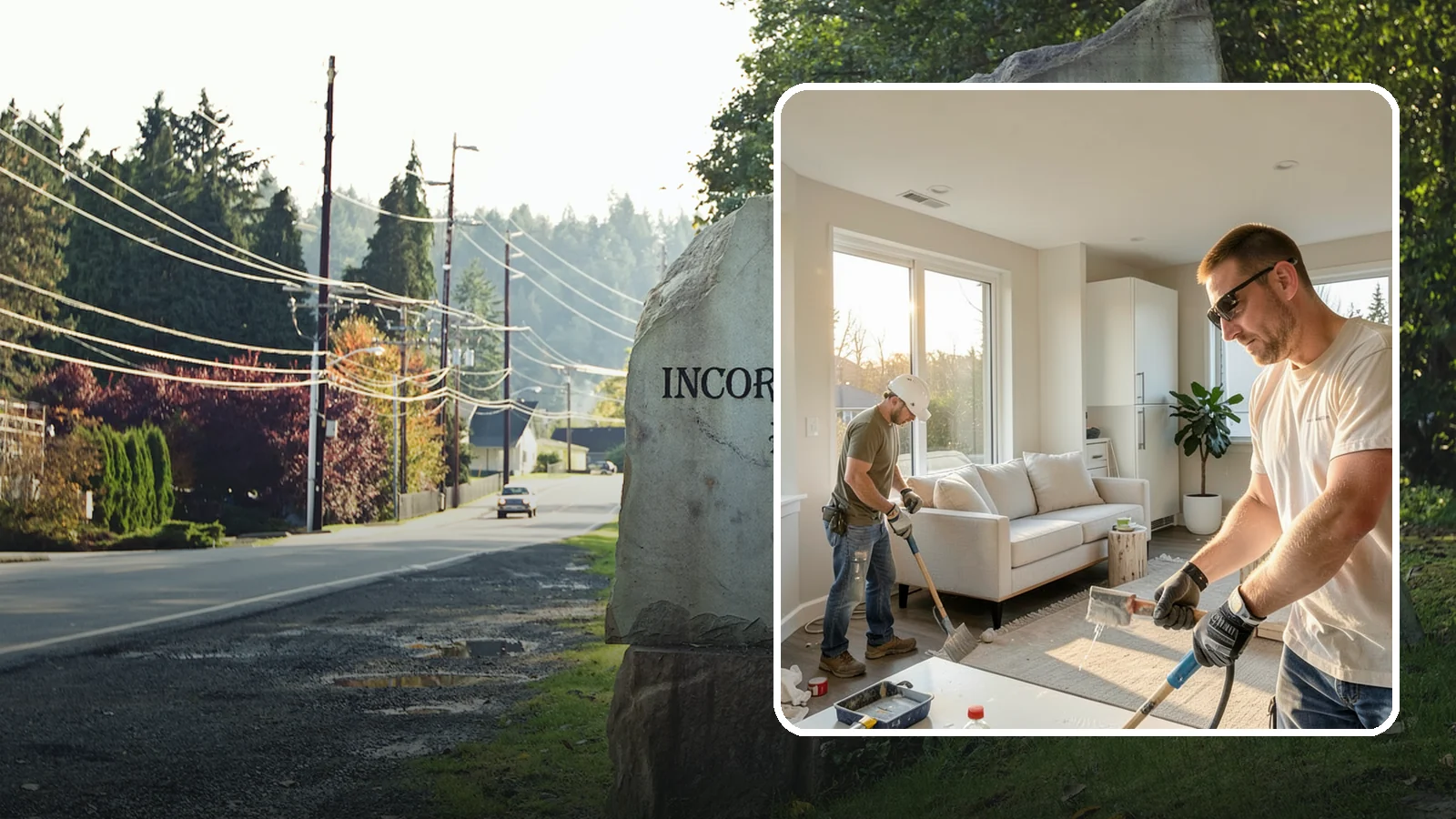 Home Renovation in Wilkeson, Pierce County, WA - Comprehensive home renovation that restores dated Puget Sound homes to fresh, efficient, and comfortable living spaces.