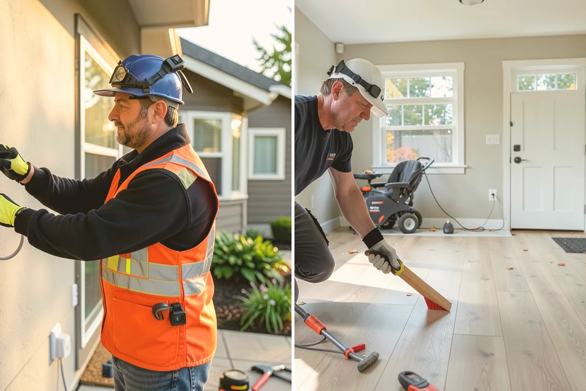 Home Repair Services in Brier, Snohomish County, WA - Review your repair list and inspect each item
