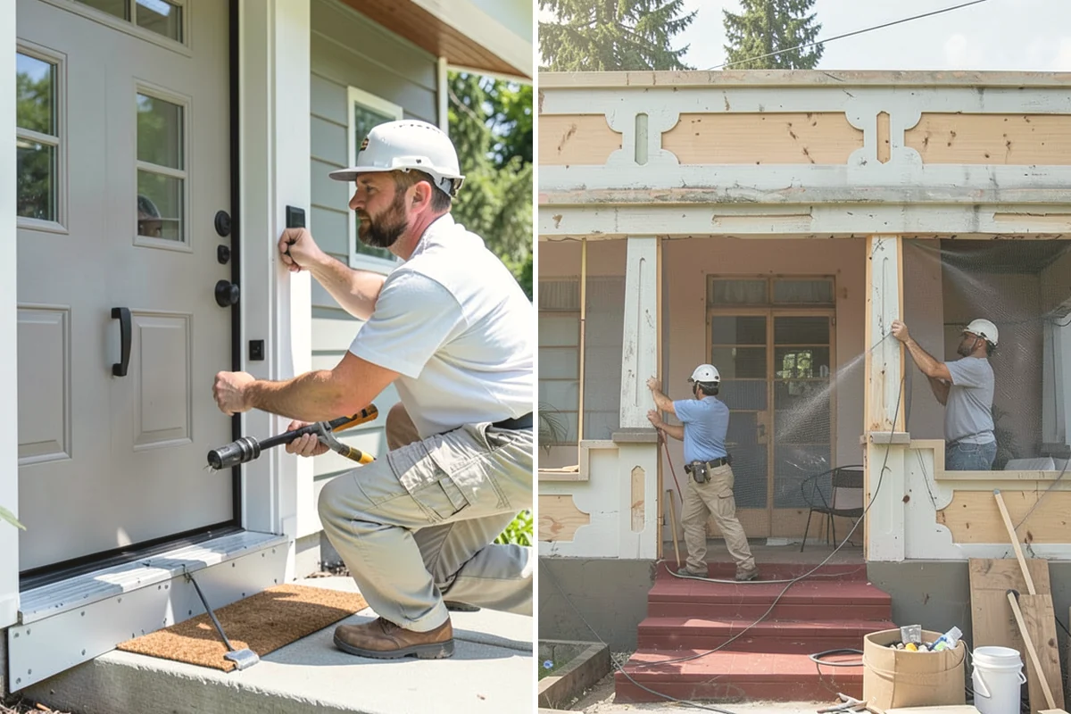 Home Repair Services in Burlington, Skagit County, WA - Review your repair list and inspect each item
