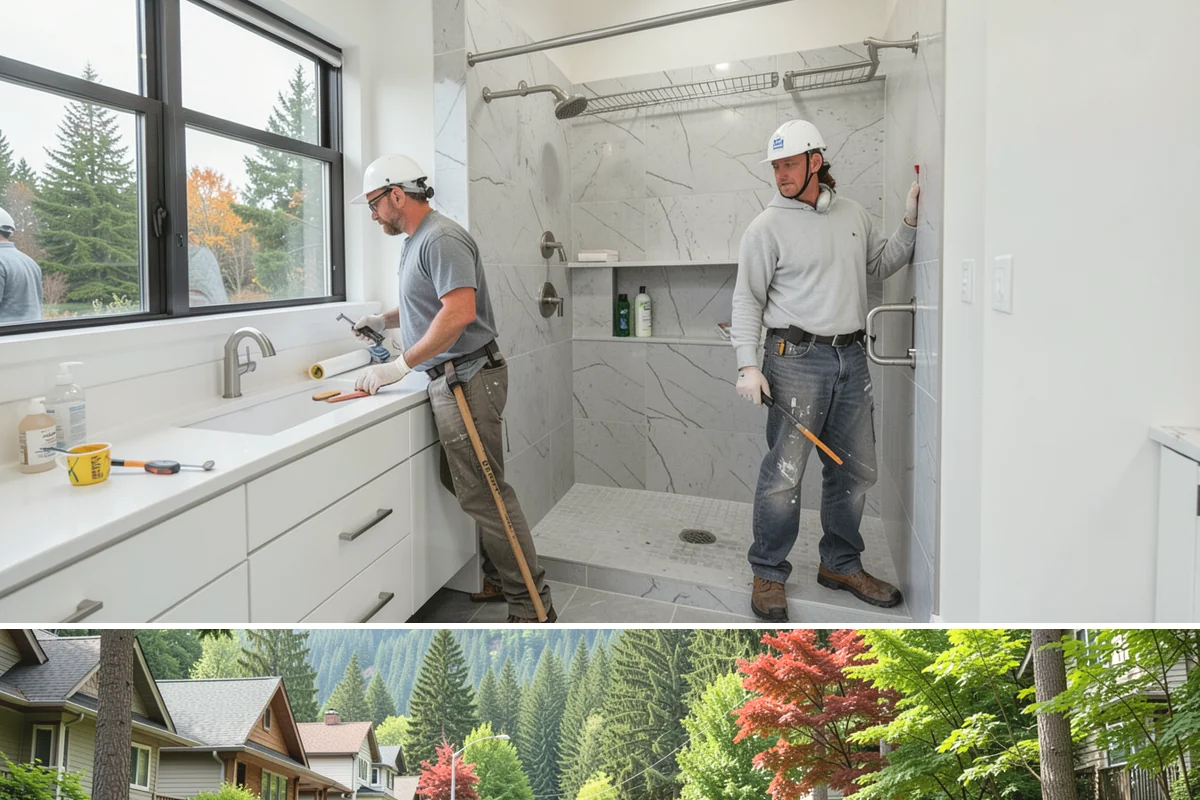 Home Repair Services in Darrington, Snohomish County, WA - Repairs are handled year-round, with weather-exposed items prioritized before the rainy season.