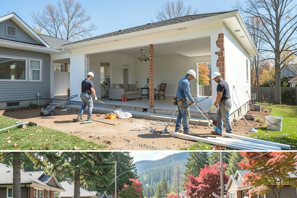 Home Repair Services in Hunts Point, King County, WA - Repairs are handled year-round, with weather-exposed items prioritized before the rainy season.