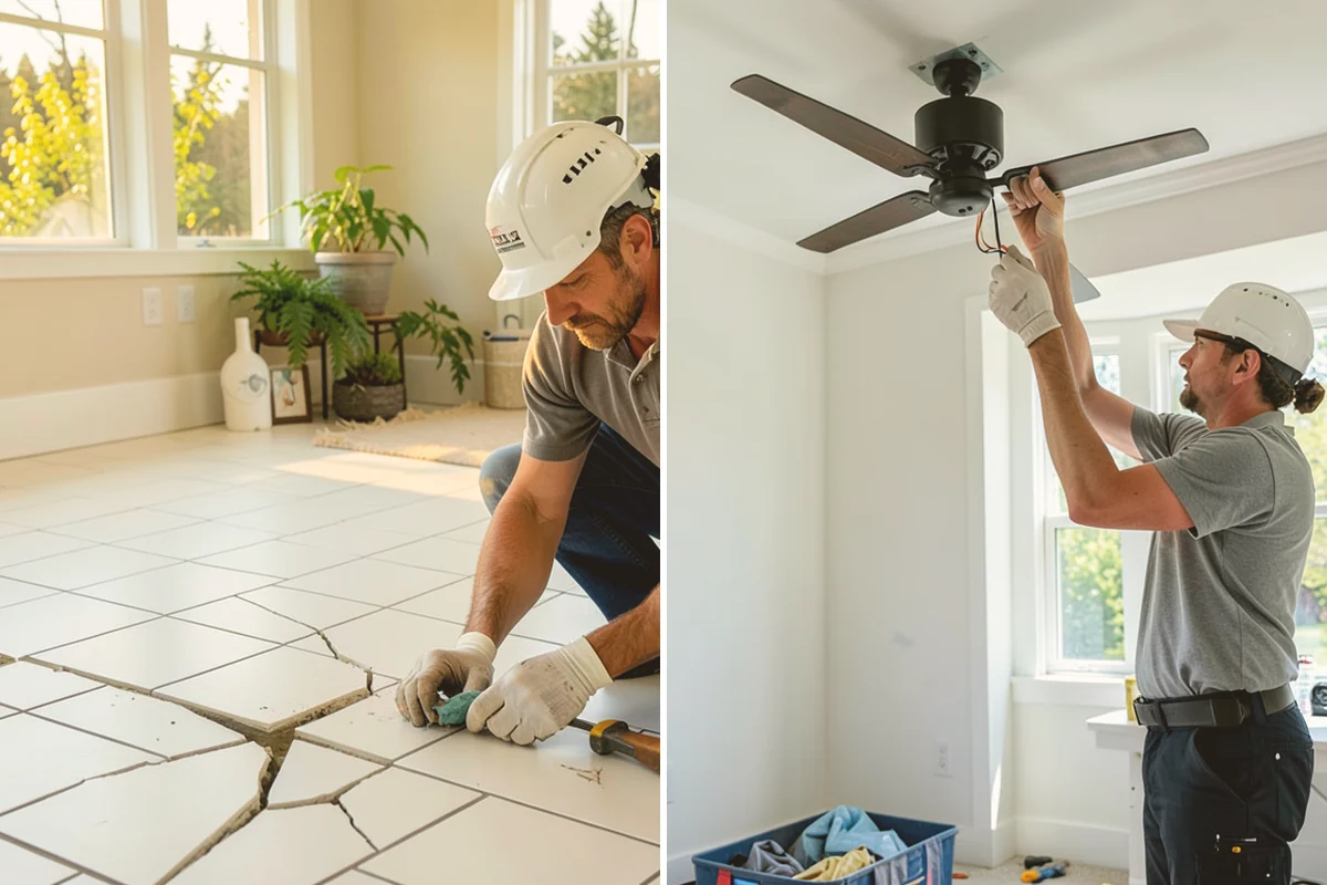 Home Repair Services in Index, Snohomish County, WA - Review your repair list and inspect each item