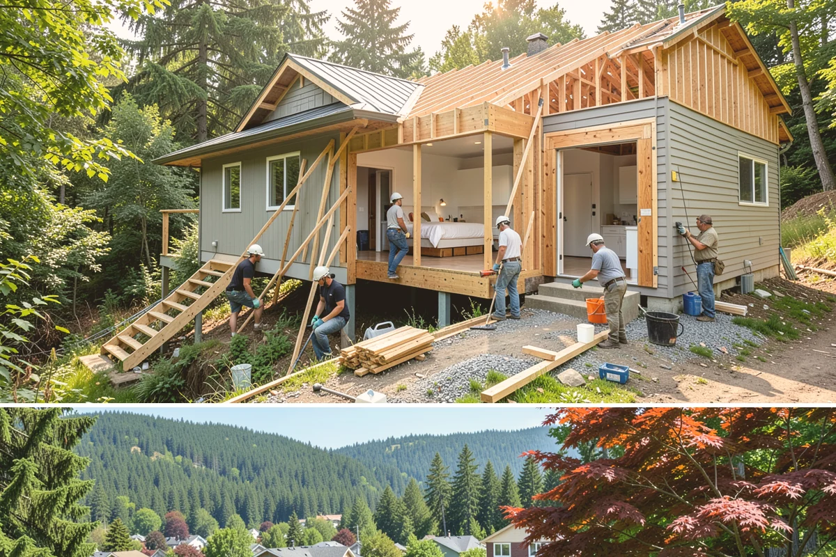 Home Repair Services in Index, Snohomish County, WA - Repairs are handled year-round, with weather-exposed items prioritized before the rainy season.