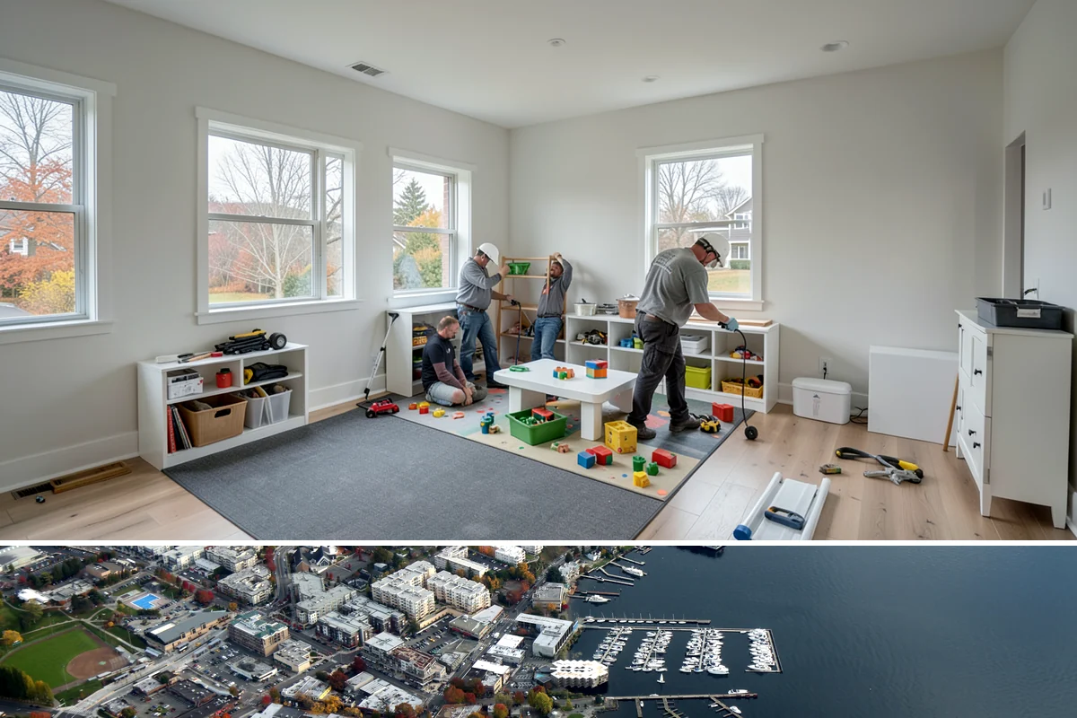 Home Repair Services in Kirkland, King County, WA - Repairs are handled year-round, with weather-exposed items prioritized before the rainy season.