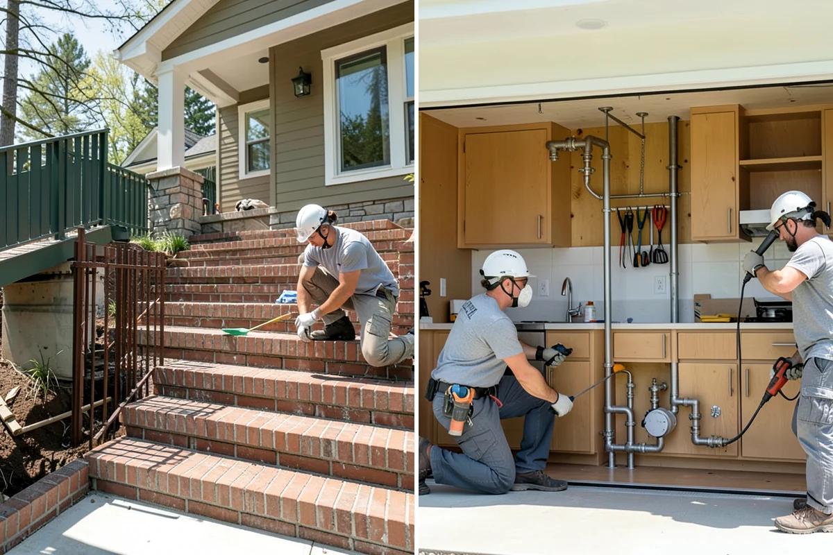 Home Repair Services in Maple Valley, King County, WA - Review your repair list and inspect each item
