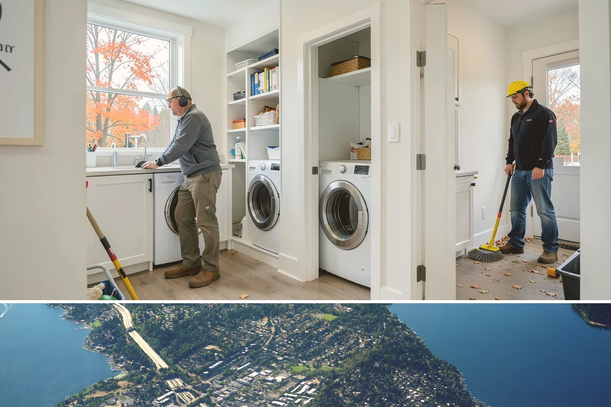 Home Repair Services in Mercer Island, King County, WA - Repairs are handled year-round, with weather-exposed items prioritized before the rainy season.