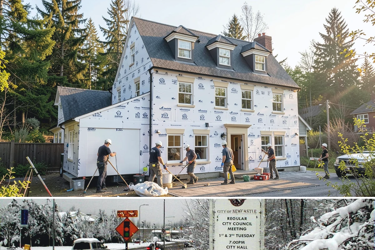 Home Repair Services in Newcastle, King County, WA - Repairs are handled year-round, with weather-exposed items prioritized before the rainy season.