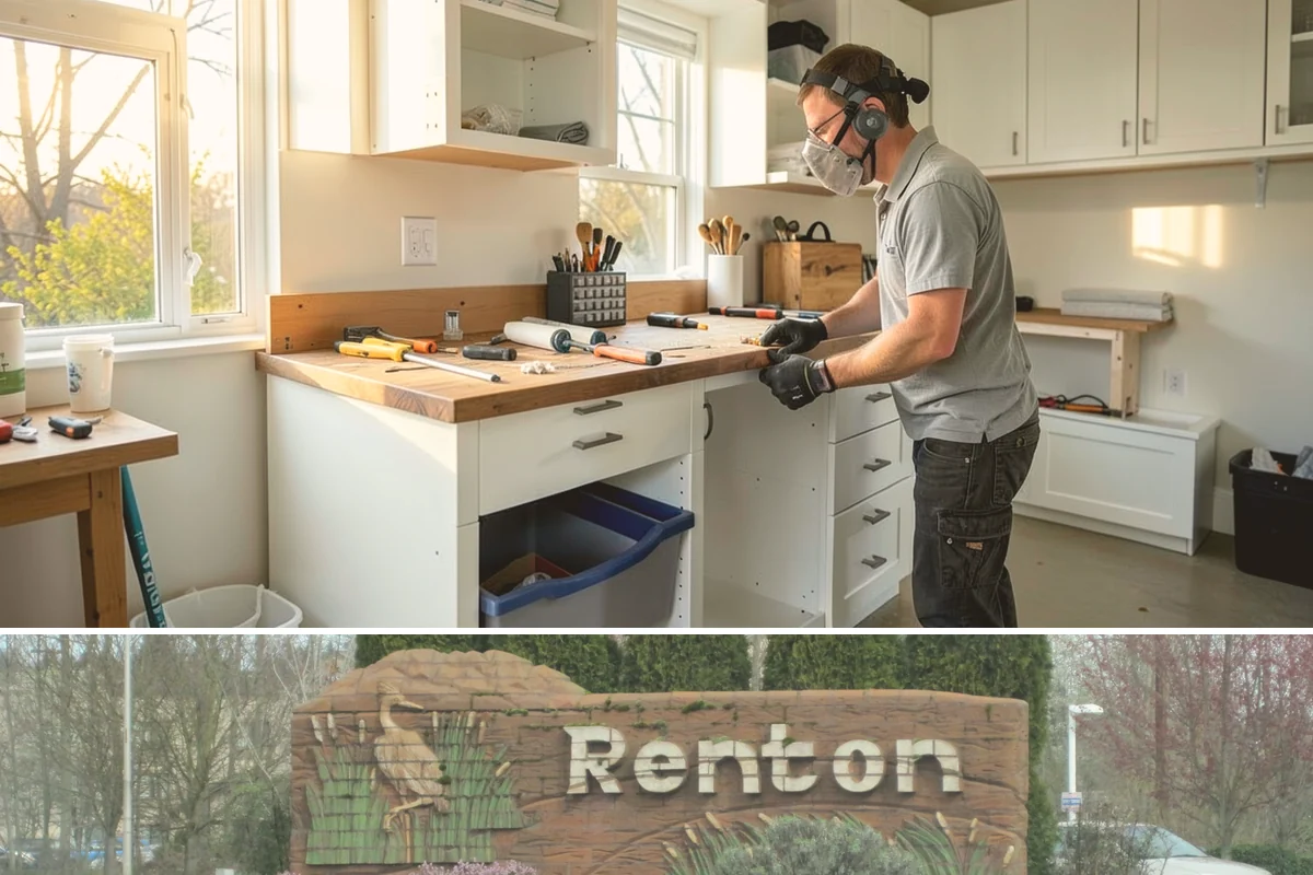 Home Repair Services in Renton, King County, WA - Repairs are handled year-round, with weather-exposed items prioritized before the rainy season.