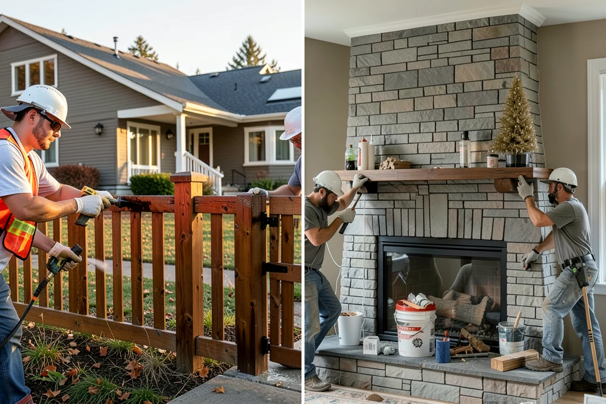 Home Repair Services in Shoreline, King County, WA - Review your repair list and inspect each item