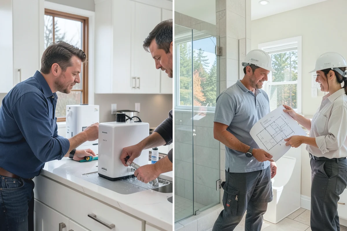 Home Repair Services in Woodinville, King County, WA - Review your repair list and inspect each item