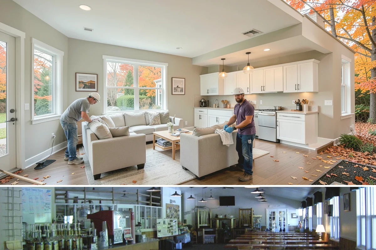 Home Studio Construction in Black Diamond, King County, WA - Studio construction is interior work suitable for any time of year, weather notwithstanding.