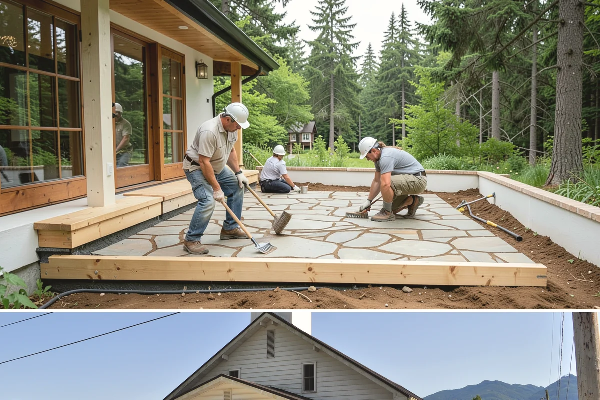 Home Studio Construction in Concrete, Skagit County, WA - Studio construction is interior work suitable for any time of year, weather notwithstanding.