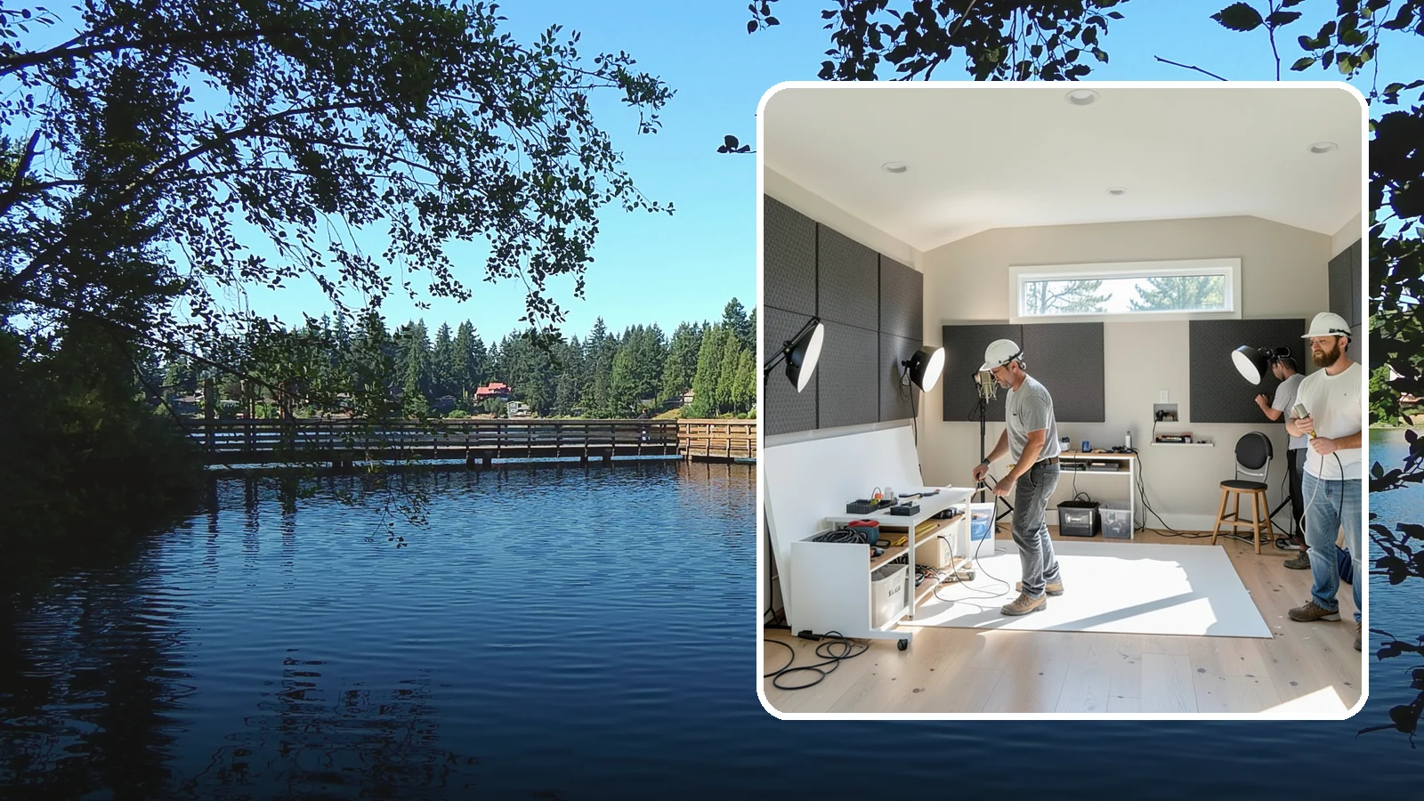 Home Studio Construction in Federal Way, King County, WA - We build home studios tuned for music, art, or recording with the acoustics and lighting each craft demands.