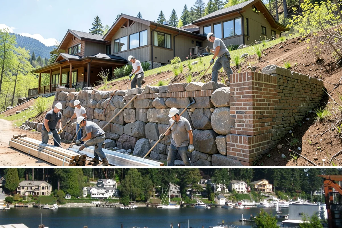 Home Studio Construction in Gig Harbor, Pierce County, WA - Studio construction is interior work suitable for any time of year, weather notwithstanding.