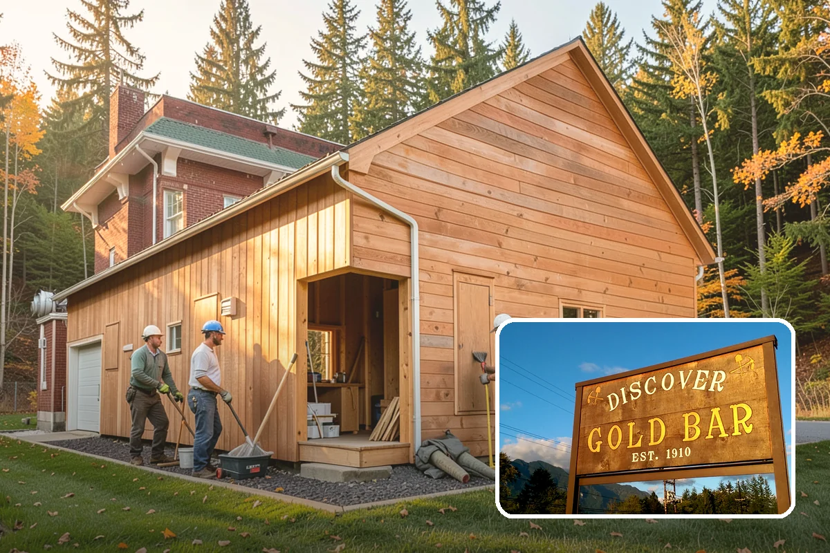 Home Studio Construction in Gold Bar, Snohomish County, WA - Acoustic treatment and isolation for recording work