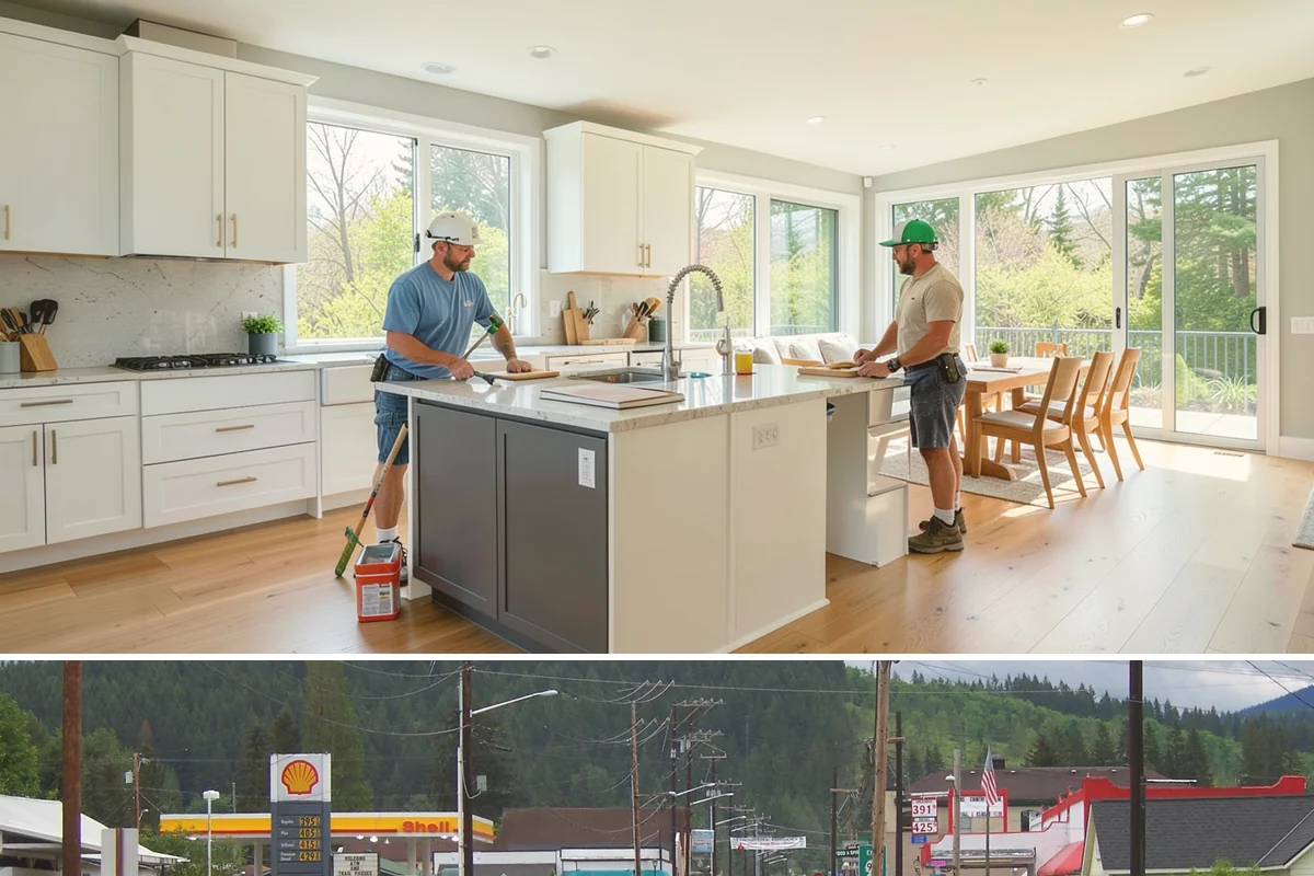Home Studio Construction in Granite Falls, Snohomish County, WA - Studio construction is interior work suitable for any time of year, weather notwithstanding.