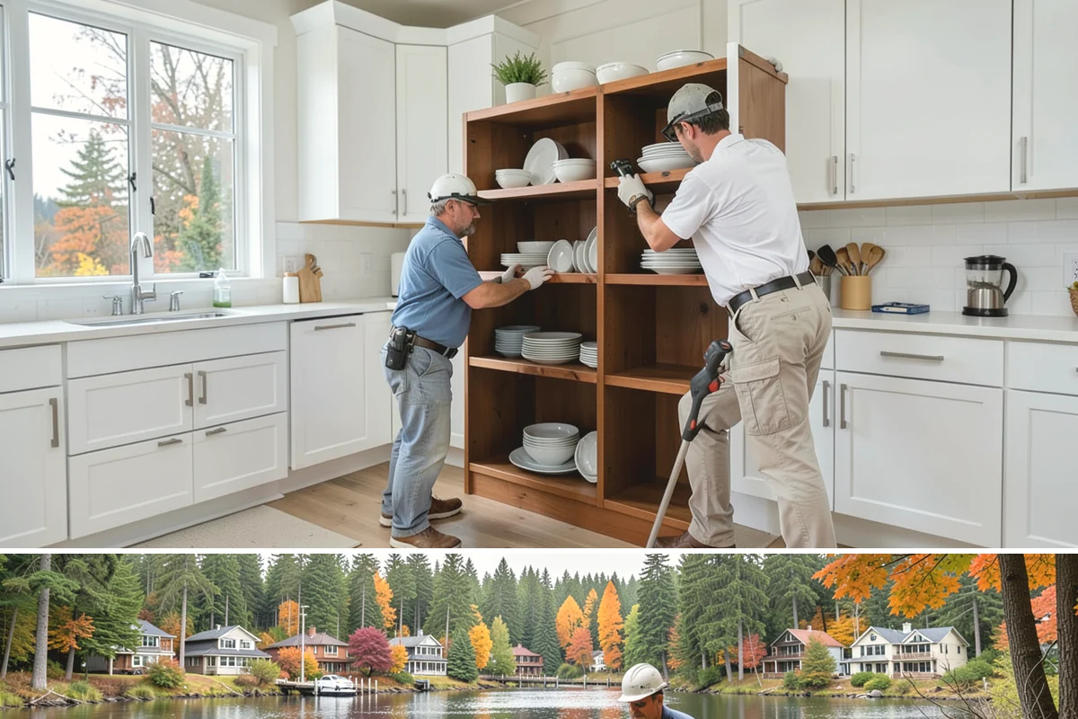 Home Studio Construction in La Conner, Skagit County, WA - Studio construction is interior work suitable for any time of year, weather notwithstanding.