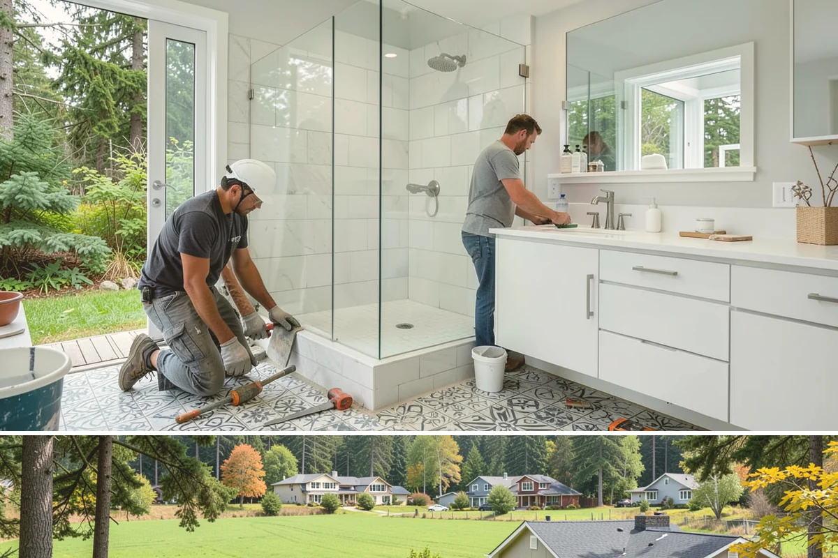 Home Studio Construction in Lyman, Skagit County, WA - Studio construction is interior work suitable for any time of year, weather notwithstanding.