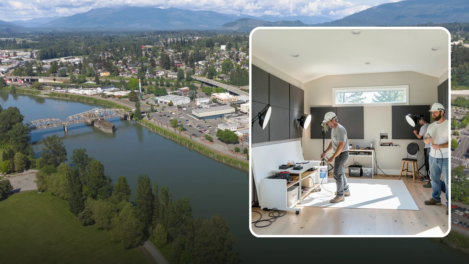 Home Studio Construction in Mount Vernon, Skagit County, WA - We build home studios tuned for music, art, or recording with the acoustics and lighting each craft demands.