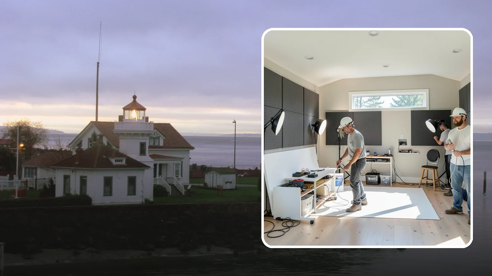 Home Studio Construction in Mukilteo, Snohomish County, WA - We build home studios tuned for music, art, or recording with the acoustics and lighting each craft demands.