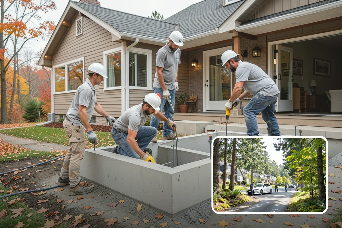 Home Studio Construction in Normandy Park, King County, WA - Acoustic treatment and isolation for recording work