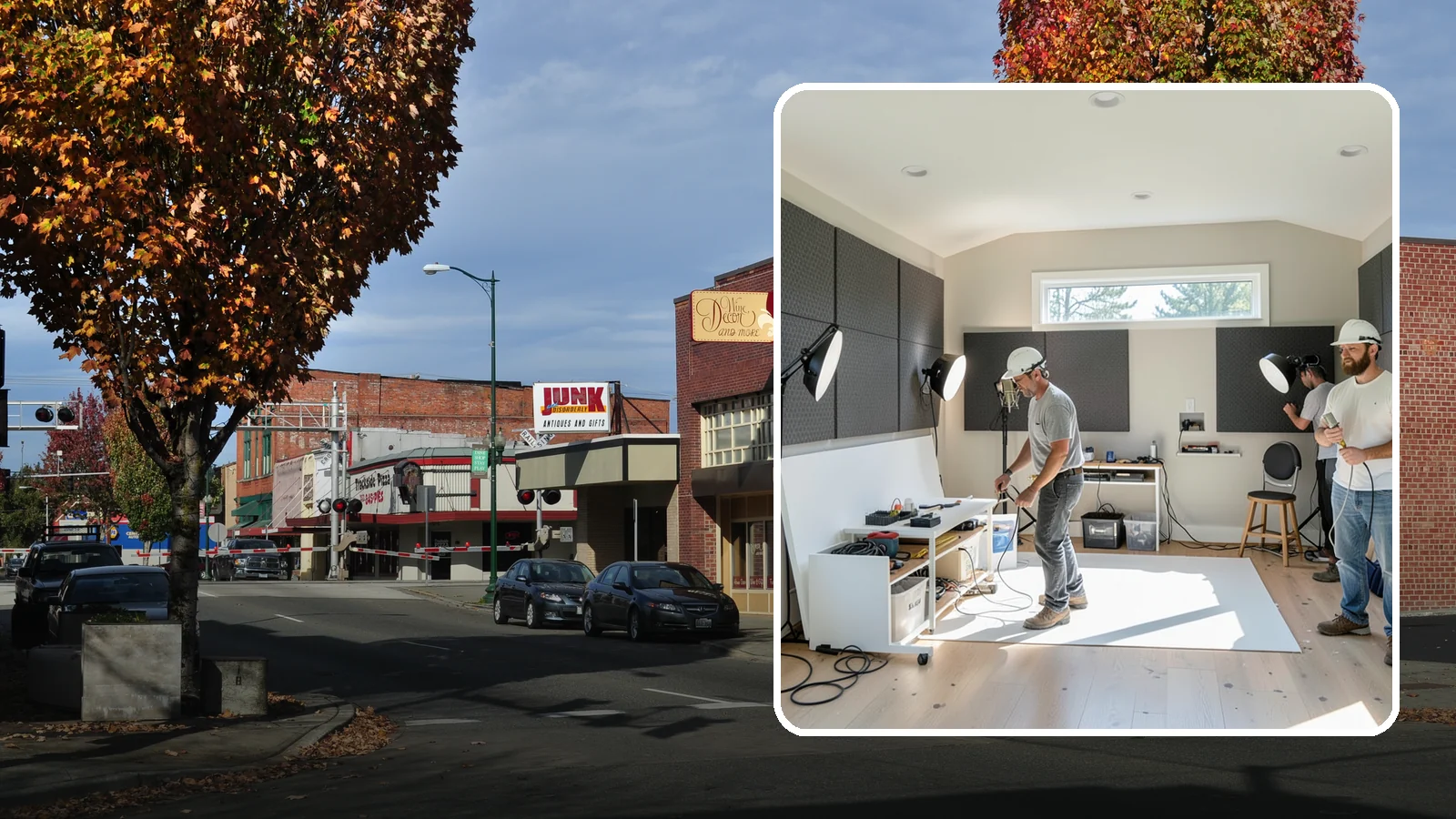 Home Studio Construction in Puyallup, Pierce County, WA - We build home studios tuned for music, art, or recording with the acoustics and lighting each craft demands.