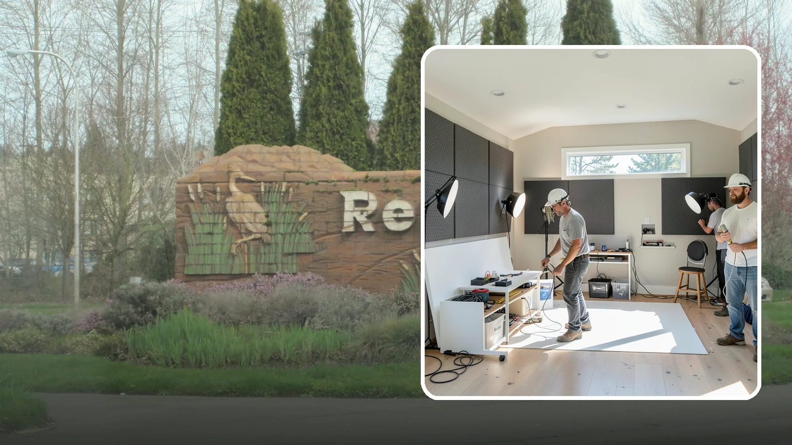 Home Studio Construction in Renton, King County, WA - We build home studios tuned for music, art, or recording with the acoustics and lighting each craft demands.