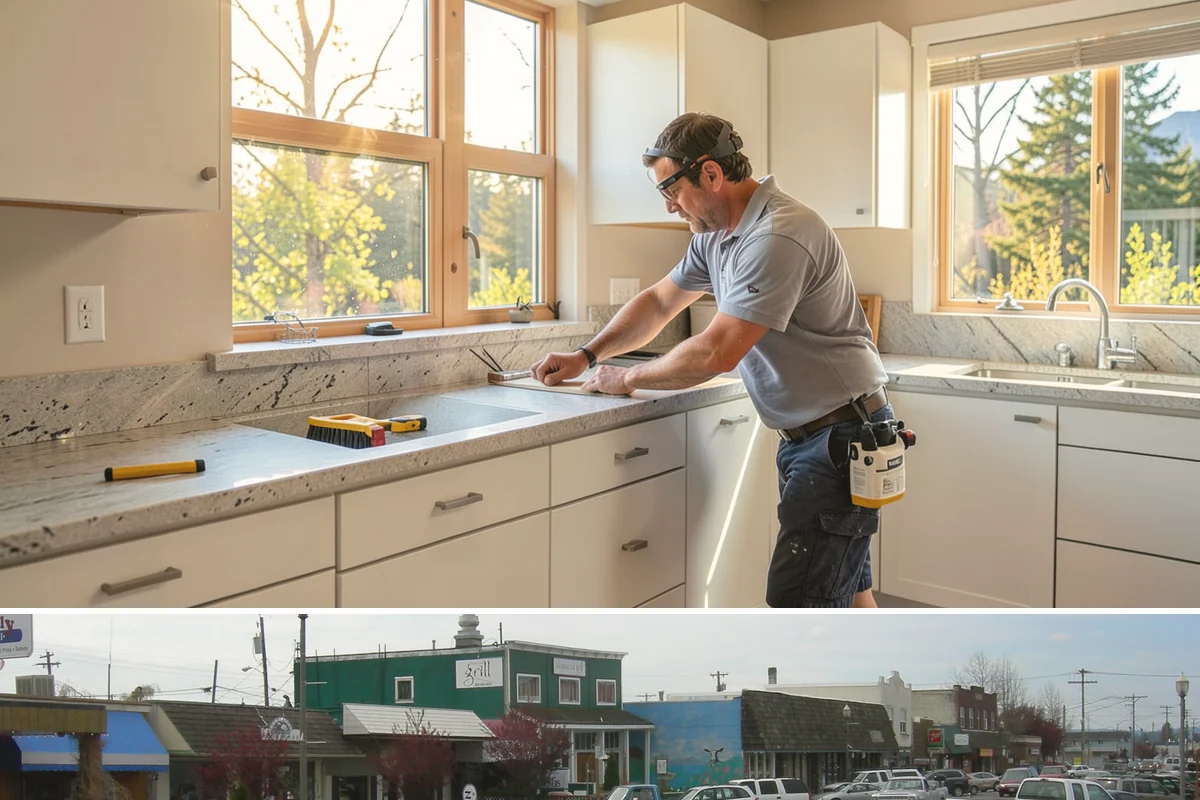 Home Studio Construction in Stanwood, Snohomish County, WA - Studio construction is interior work suitable for any time of year, weather notwithstanding.