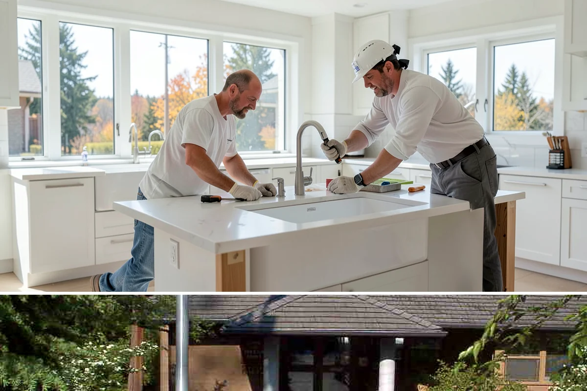 Home Studio Construction in Yarrow Point, King County, WA - Studio construction is interior work suitable for any time of year, weather notwithstanding.