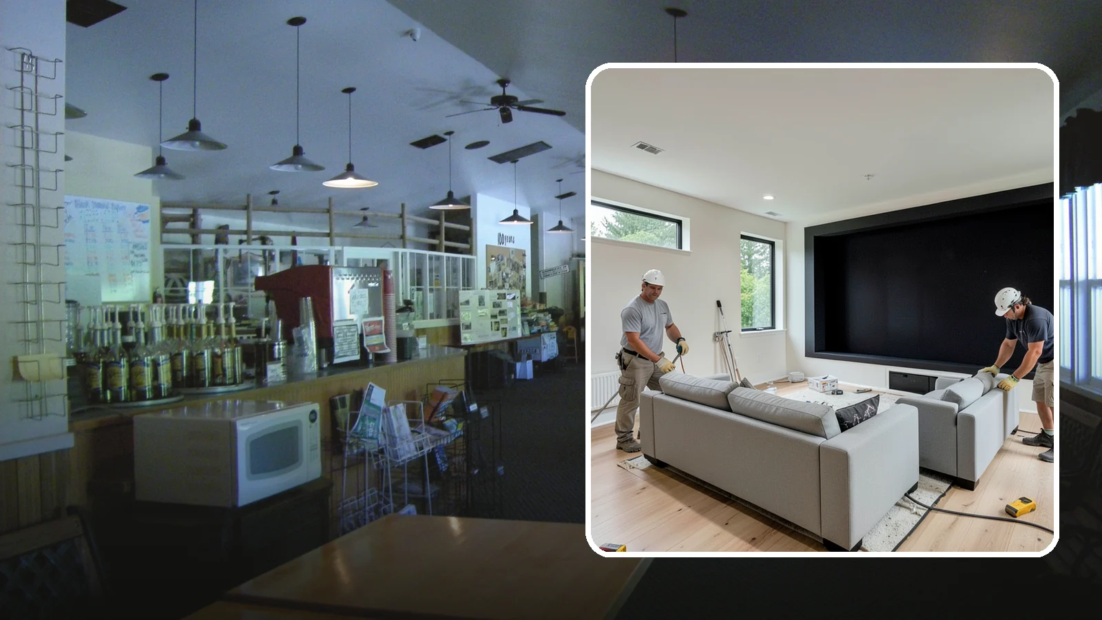 Home Theater Construction in Black Diamond, King County, WA - We construct home theaters with the acoustics, wiring, and seating for a true cinema experience.