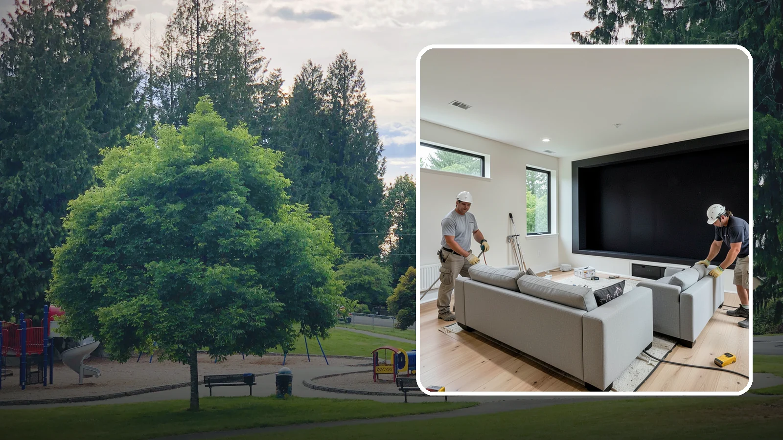 Home Theater Construction in Bonney Lake, Pierce County, WA - We construct home theaters with the acoustics, wiring, and seating for a true cinema experience.