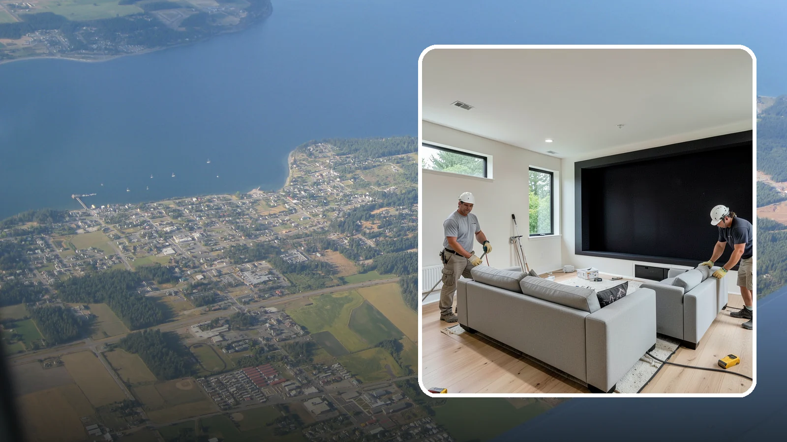 Home Theater Construction in Coupeville, Island County, WA - We construct home theaters with the acoustics, wiring, and seating for a true cinema experience.