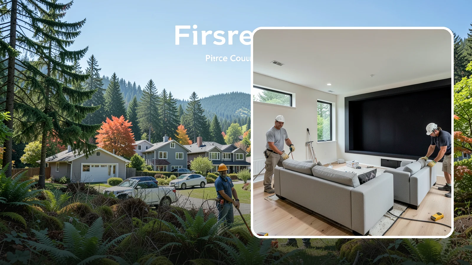 Home Theater Construction in Fircrest, Pierce County, WA - We construct home theaters with the acoustics, wiring, and seating for a true cinema experience.