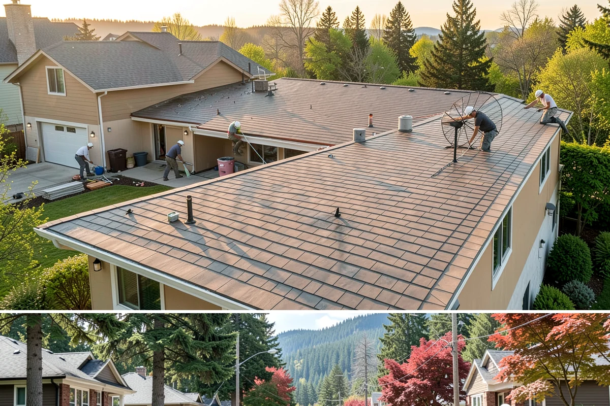 Home Theater Construction in Hunts Point, King County, WA - Home theater builds are entirely indoor and can be scheduled comfortably in any season.