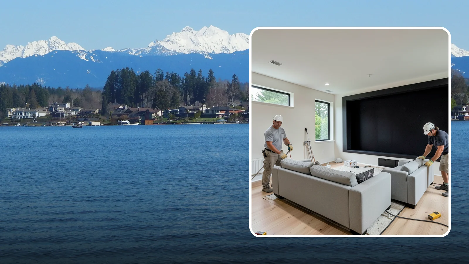 Home Theater Construction in Lake Stevens, Snohomish County, WA - We construct home theaters with the acoustics, wiring, and seating for a true cinema experience.