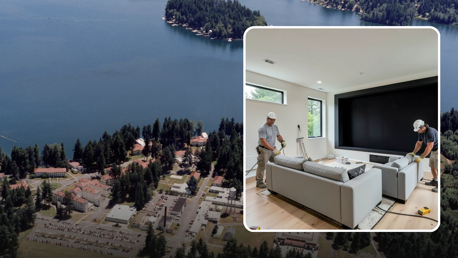 Home Theater Construction in Lakewood, Pierce County, WA - We construct home theaters with the acoustics, wiring, and seating for a true cinema experience.
