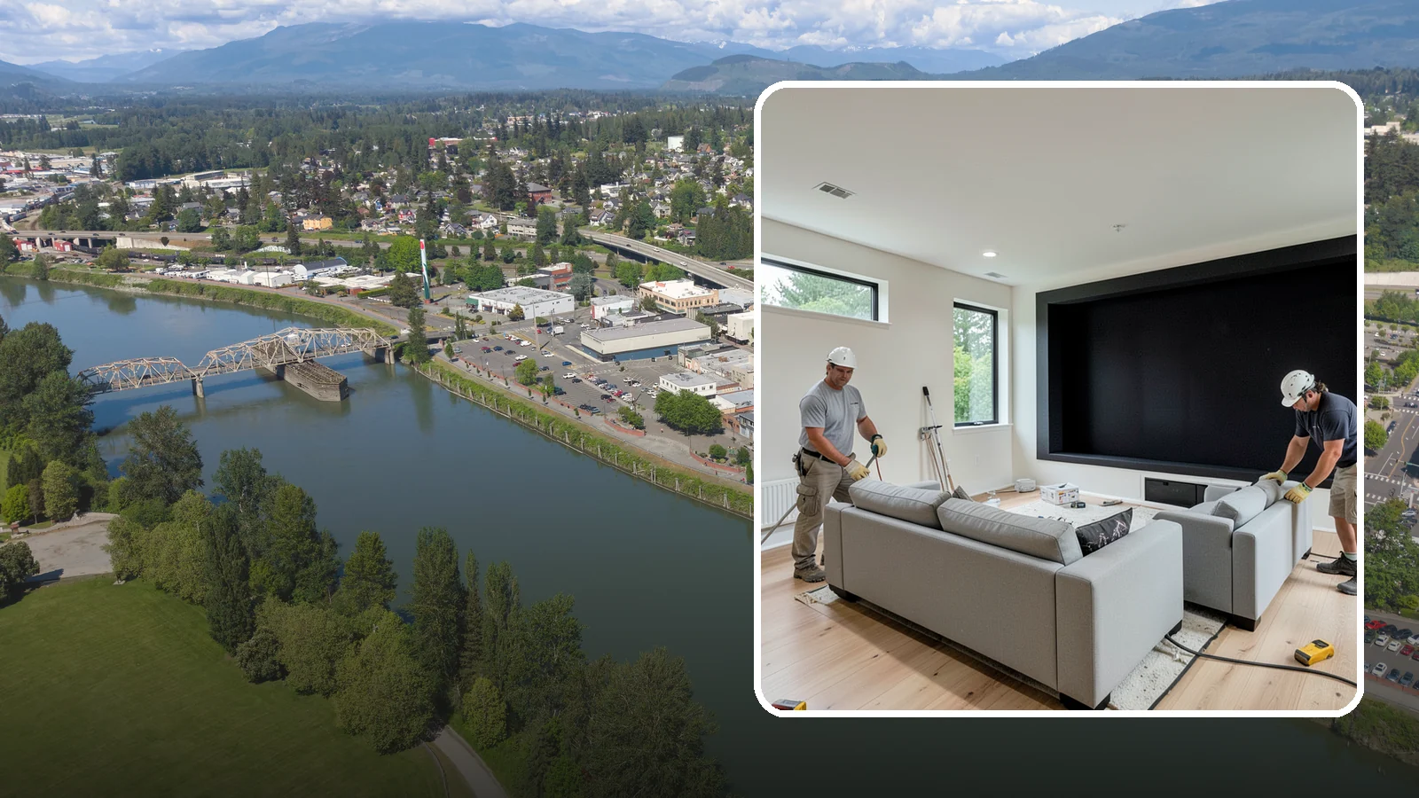 Home Theater Construction in Mount Vernon, Skagit County, WA - We construct home theaters with the acoustics, wiring, and seating for a true cinema experience.