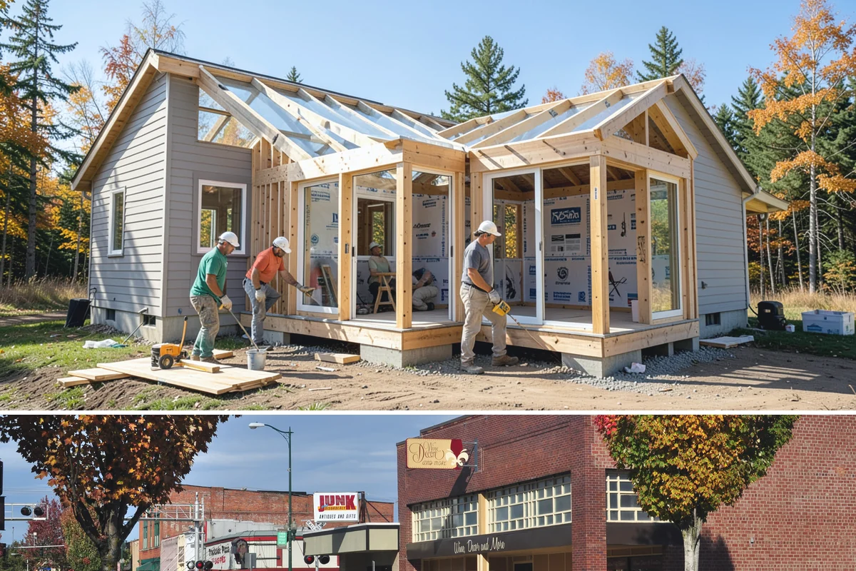 Home Theater Construction in Puyallup, Pierce County, WA - Home theater builds are entirely indoor and can be scheduled comfortably in any season.