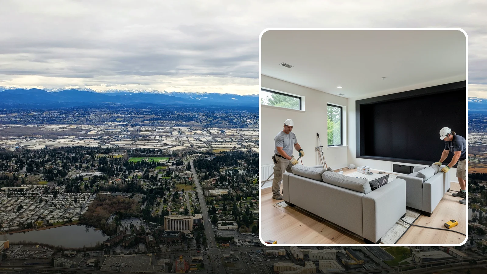 Home Theater Construction in SeaTac, King County, WA - We construct home theaters with the acoustics, wiring, and seating for a true cinema experience.