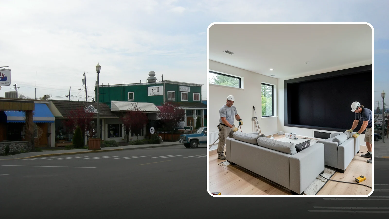 Home Theater Construction in Stanwood, Snohomish County, WA - We construct home theaters with the acoustics, wiring, and seating for a true cinema experience.